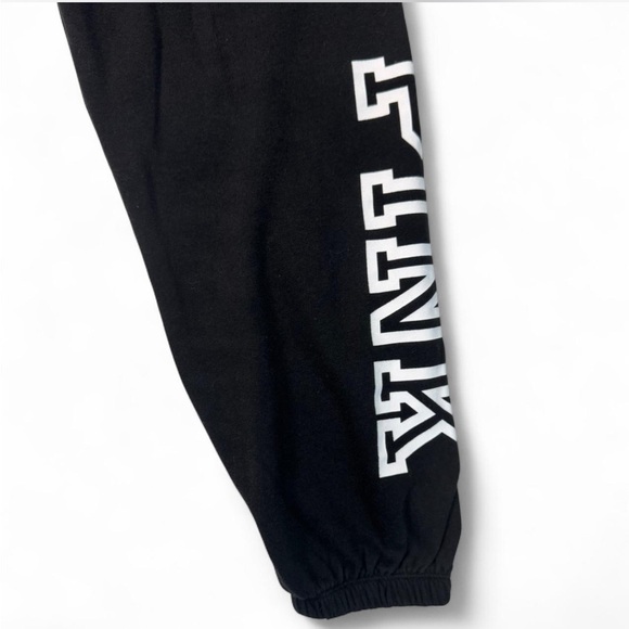 PINK Victoria's Secret Black Joggers - Picture 3 of 4